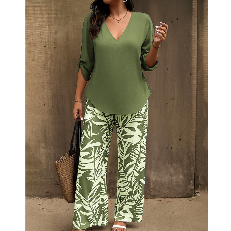 Women's Breathable and Comfortable Two-Piece Set with a Soft Feel