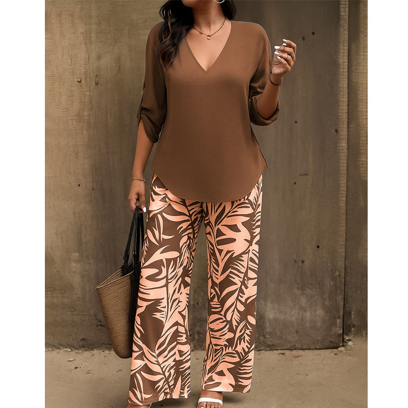 Women's Breathable and Comfortable Two-Piece Set with a Soft Feel