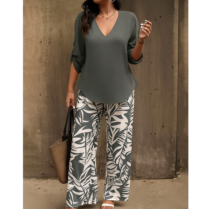 Women's Breathable and Comfortable Two-Piece Set with a Soft Feel