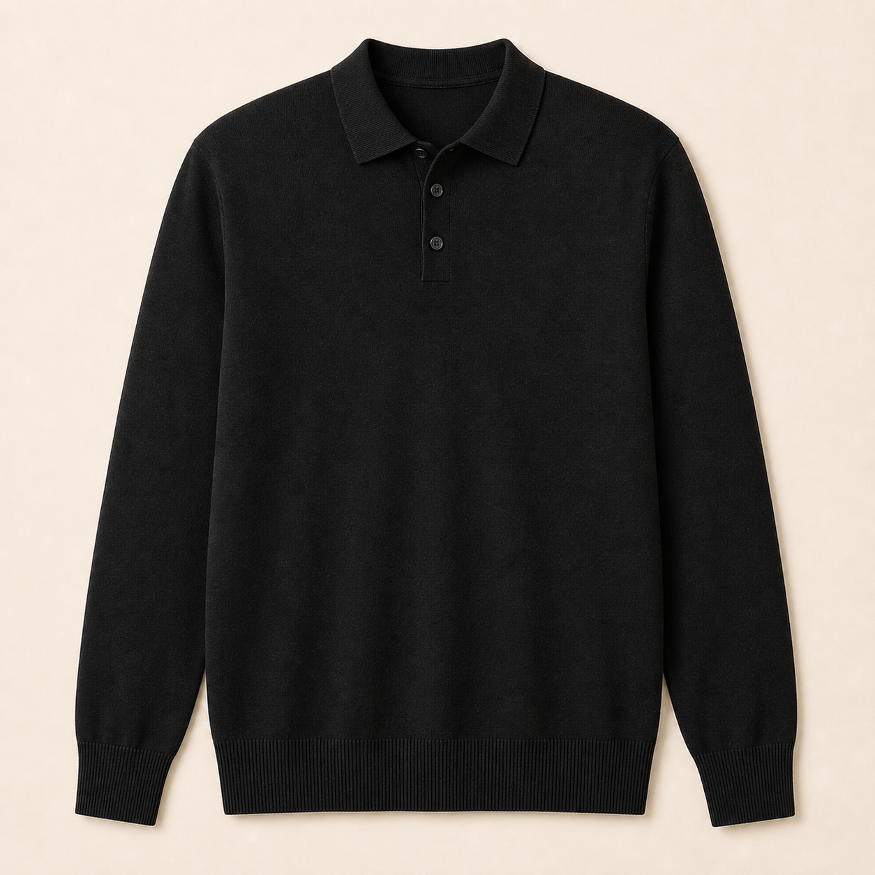 Men's Lightweight Knit Polo Sweaters