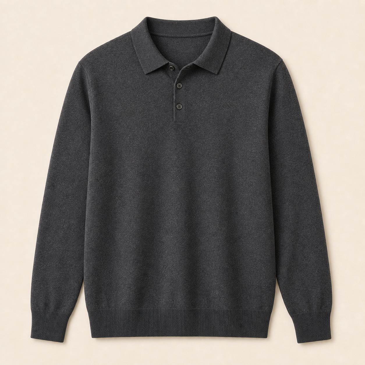 Men's Lightweight Knit Polo Sweaters