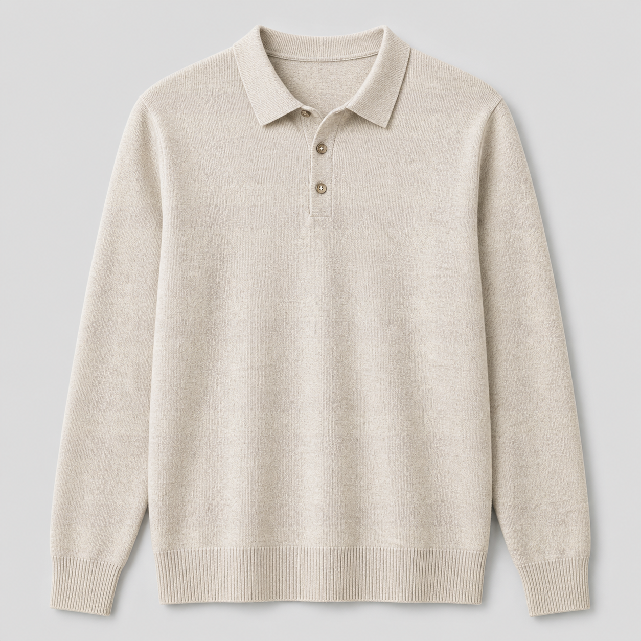 Men's Lightweight Knit Polo Sweaters