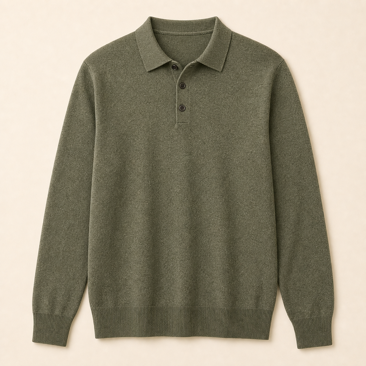 Men's Lightweight Knit Polo Sweaters