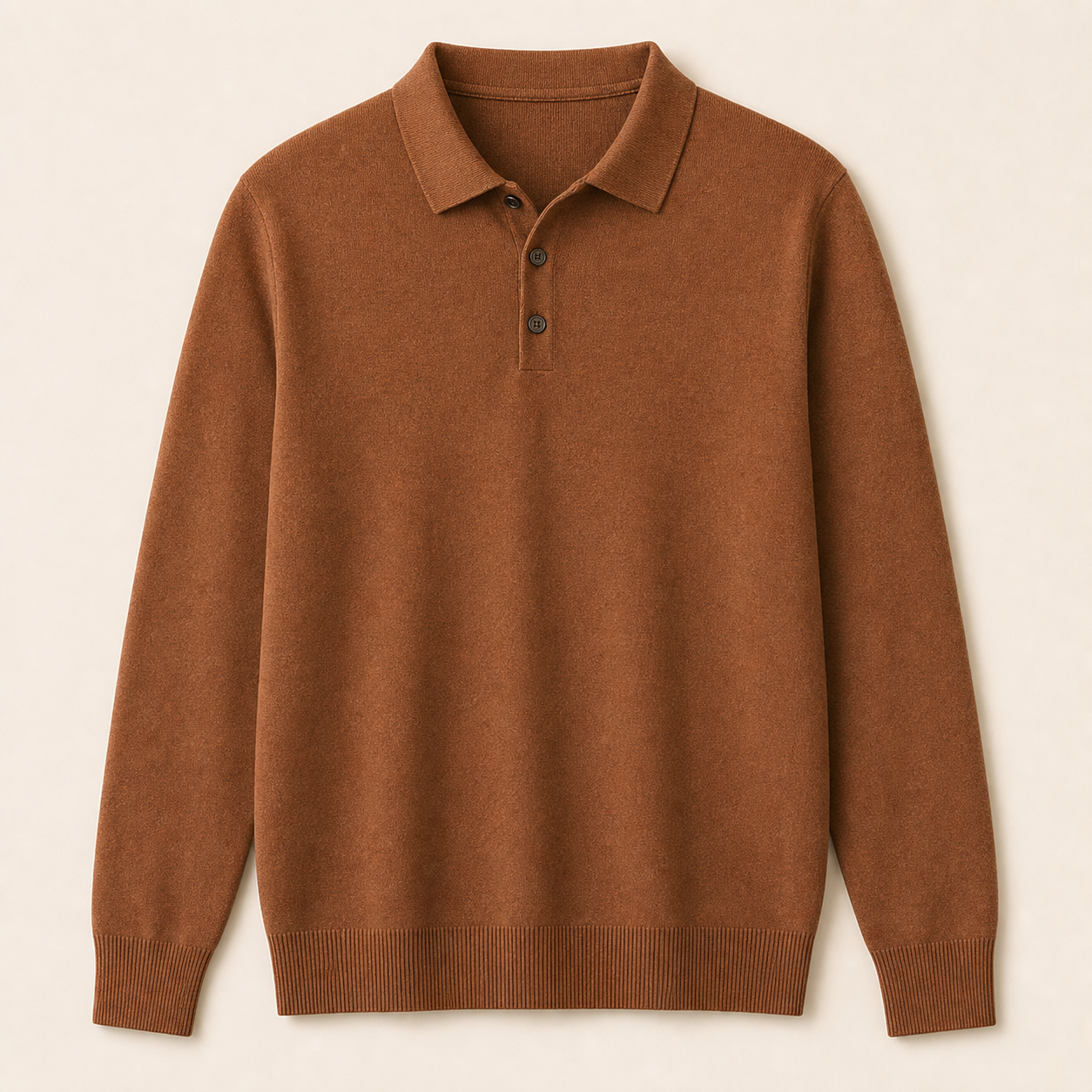 Men's Lightweight Knit Polo Sweaters