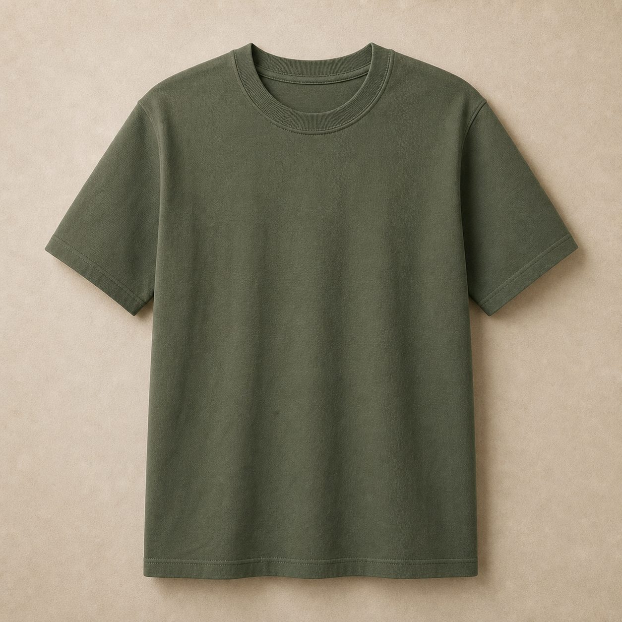 Men's Heavyweight Cotton Crew Neck T-Shirts