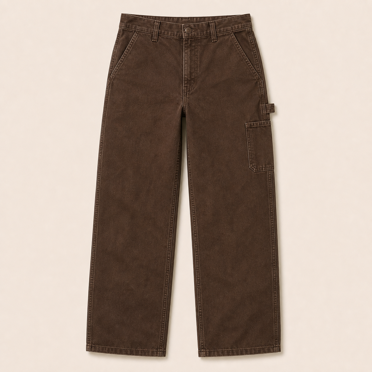 Men's Washed Duck Utility Work Pants