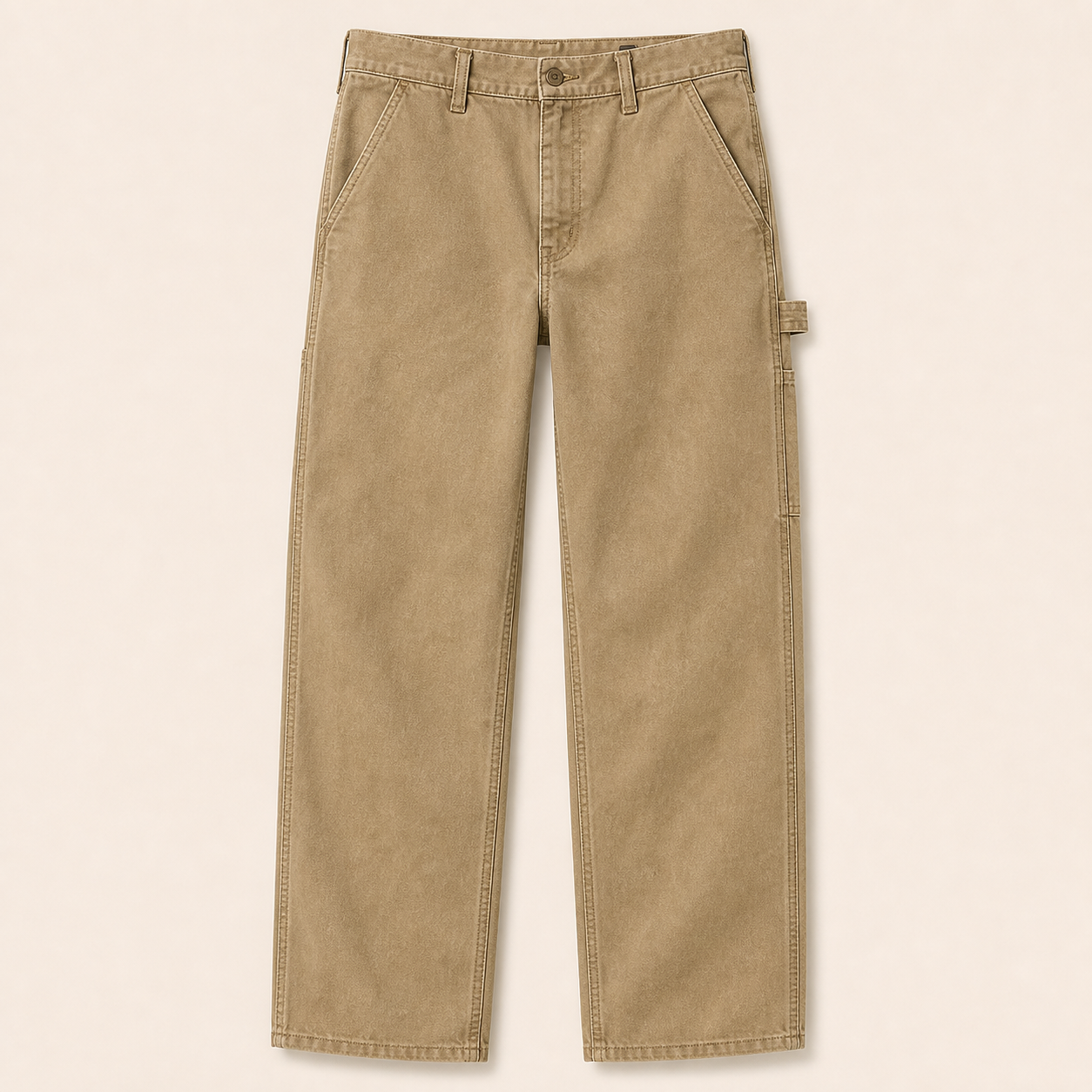 Men's Washed Duck Utility Work Pants