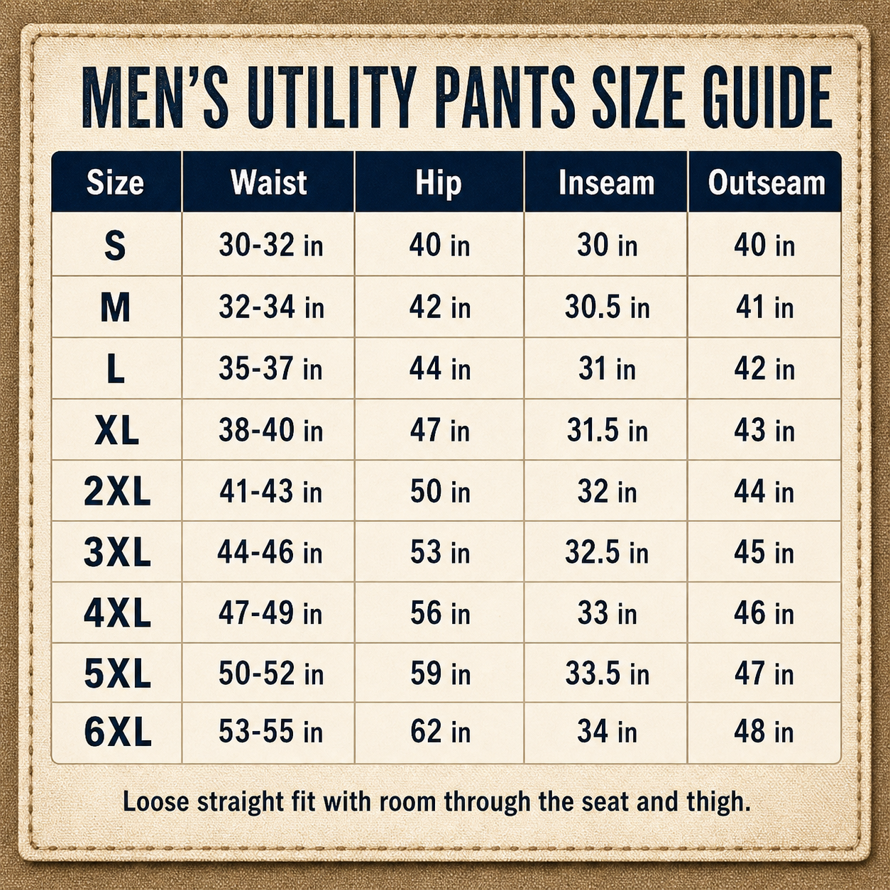 Men's Washed Duck Utility Work Pants
