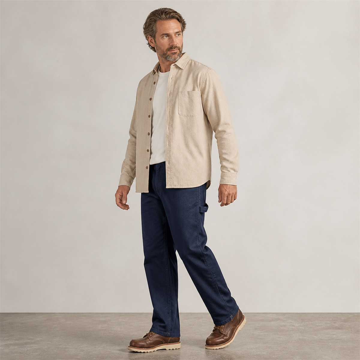 Pantalon de travail droit homme - Deuxieme idee de tenue
