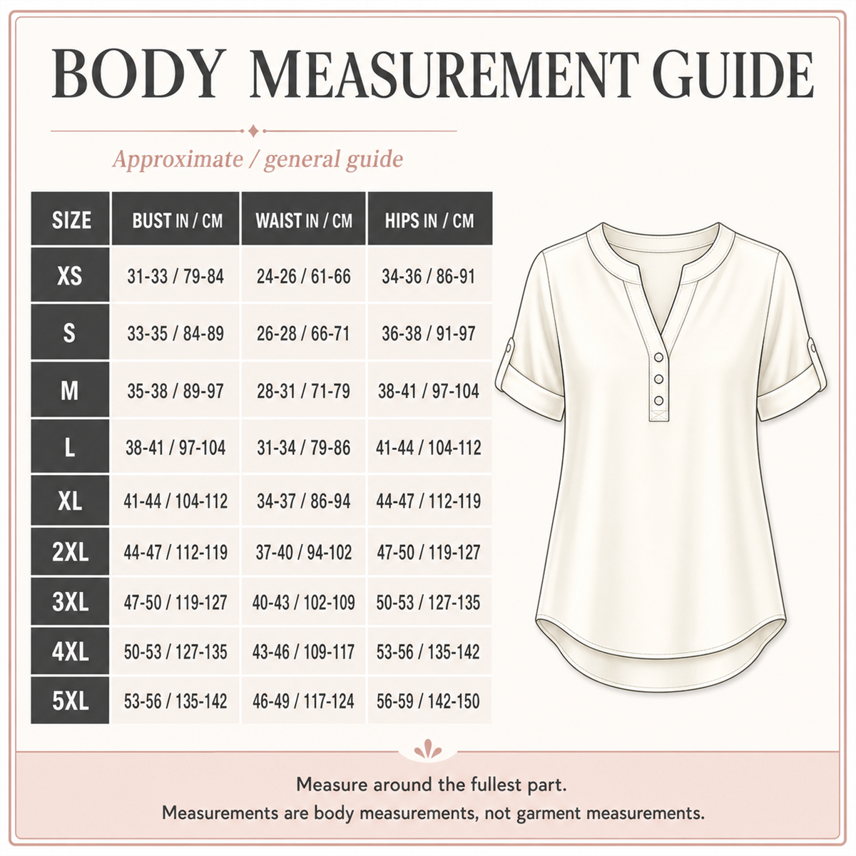Women's Satin-Look Notch-Neck Short-Sleeve Blouse - Smooth lustrous finish and relaxed cuffed short sleeves