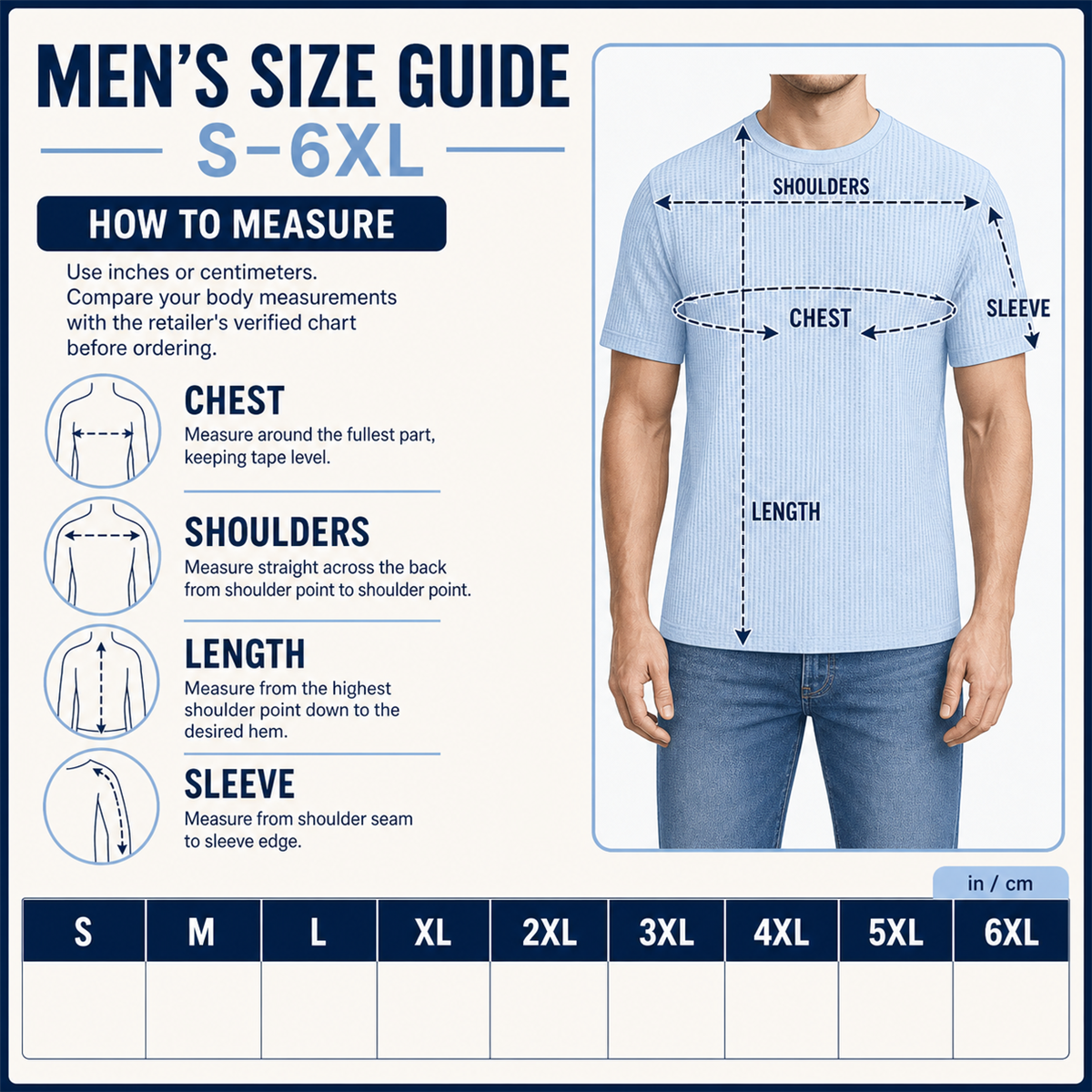 Men's Relaxed Textured Crewneck Short-Sleeve T-Shirt - Distinctive mixed ribbed and grid-like surface texture