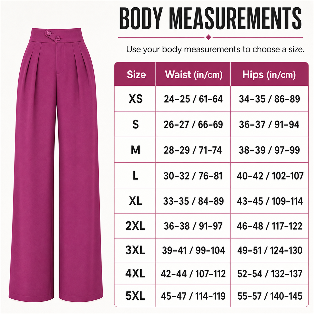 Women's High-Waist Pleated Wide-Leg Trousers - Clean front pleats that open into an easy wide-leg silhouette