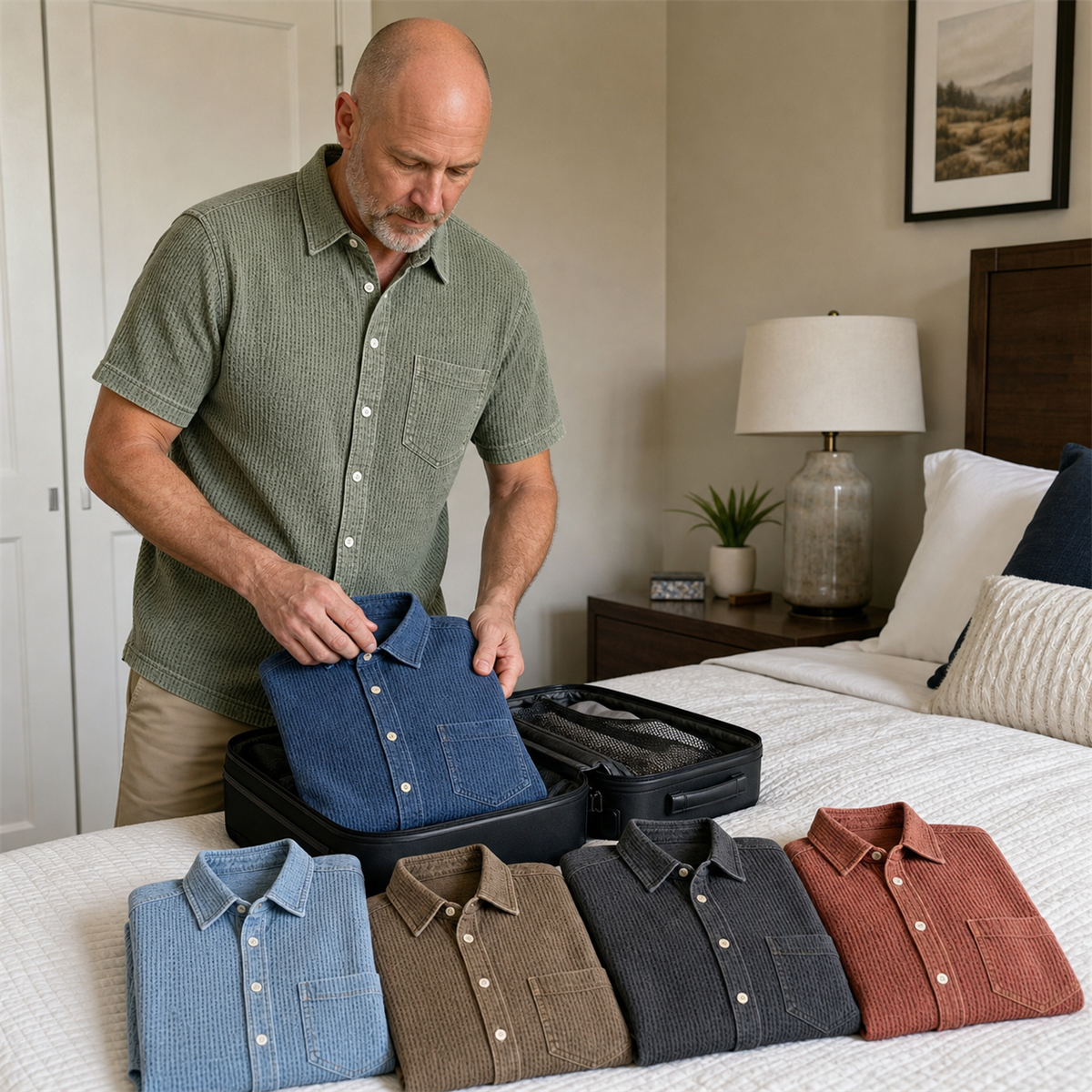 T3u0801002 multi-color customer outfit shirts 2