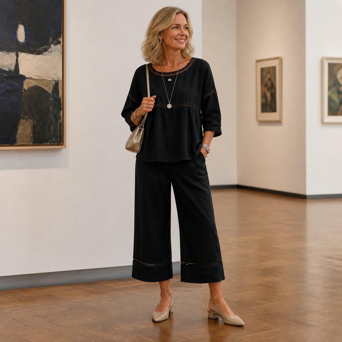 Zweiteiler als leichtes Reise-Outfit