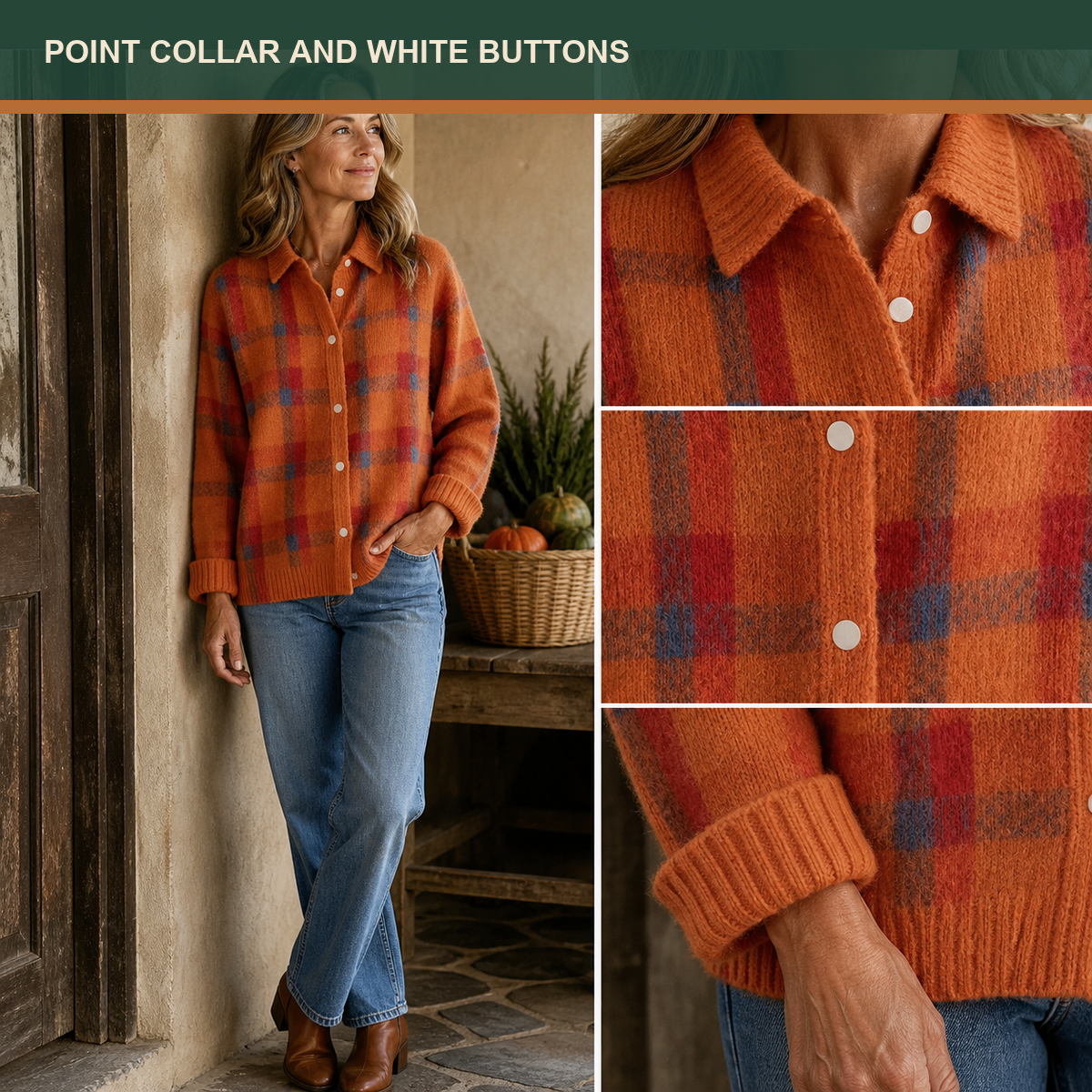T3u0806003 classic button front