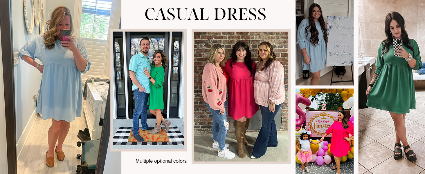 casual dresses for women