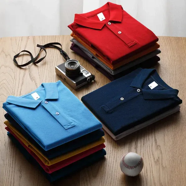 9 Pack | Men's Classic Fit LIGHT Polo Shirts