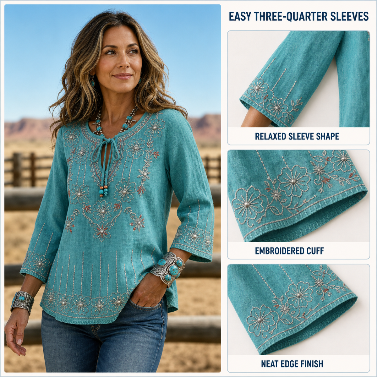 T3u0730001 three-quarter sleeve feature guide