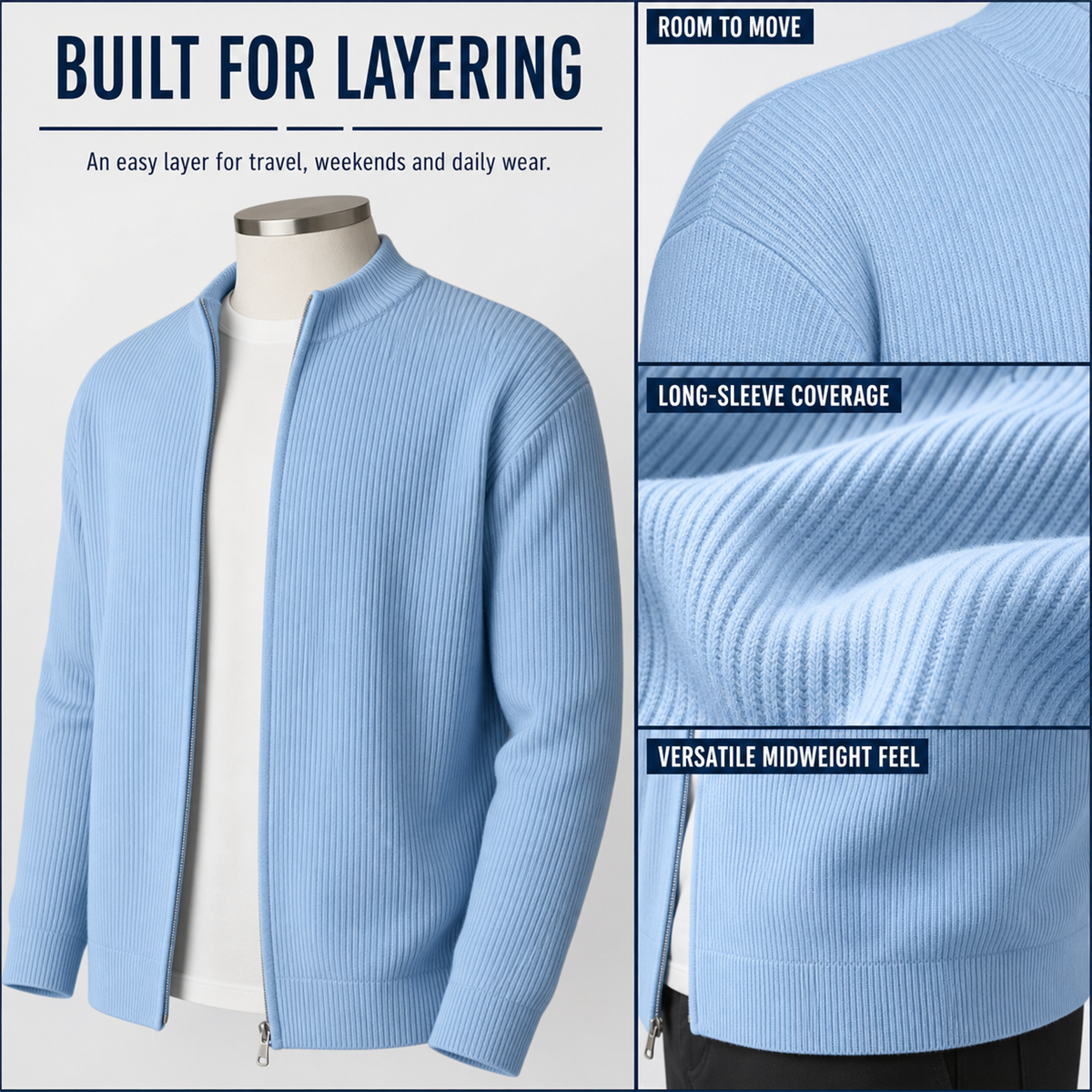 T3u0804001 layering and sleeve details