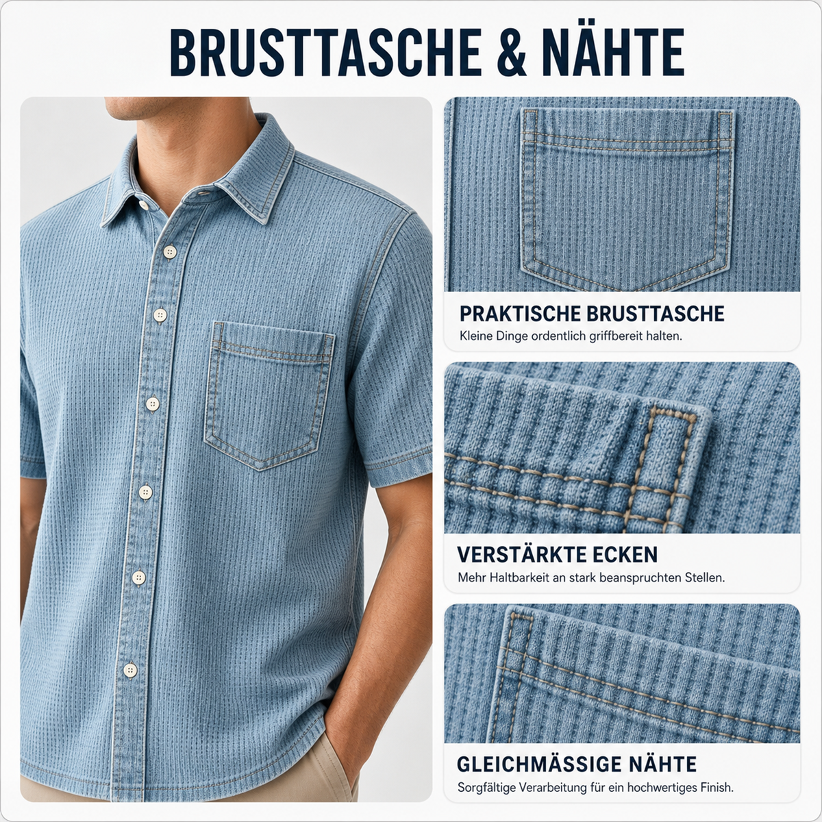 T3u0801001 Brusttasche und Nahtverarbeitung im Detail