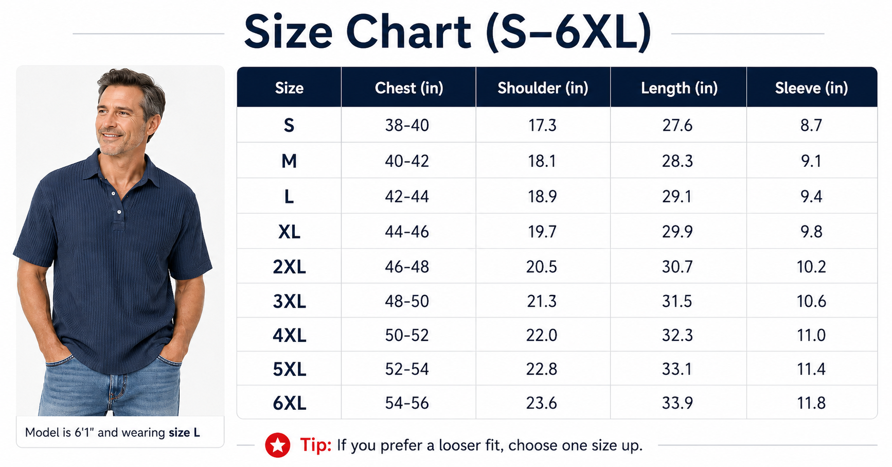 Men's Simple Daily Loose Pleated Texture Short Sleeve Lapel Polo Shirt