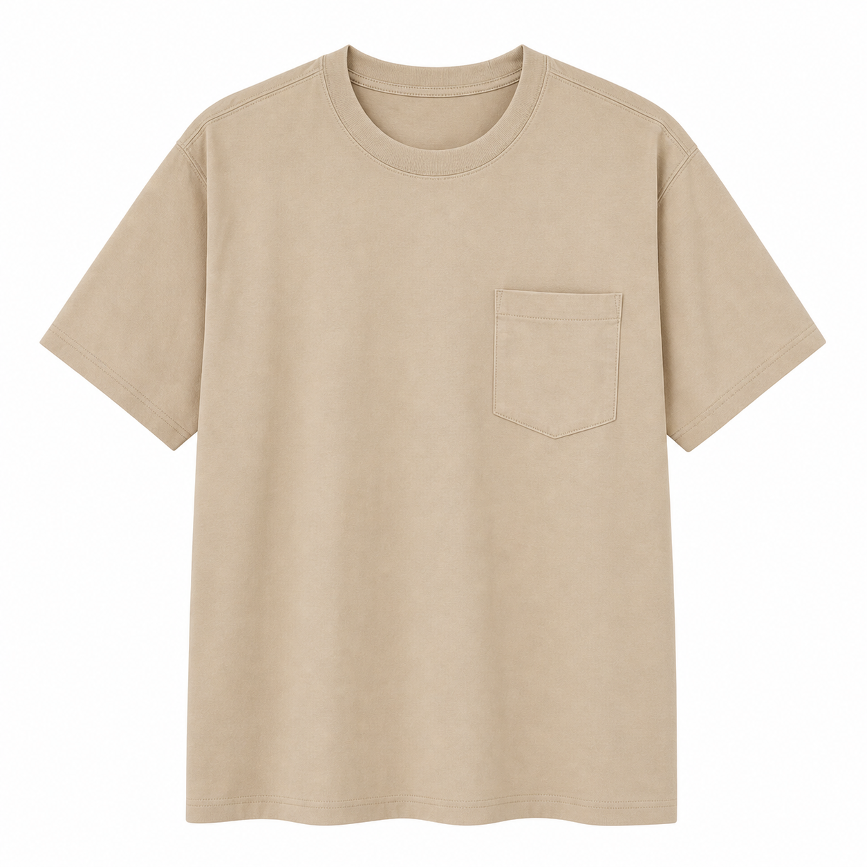Men's Heavyweight Loose-Fit Pocket T-Shirts