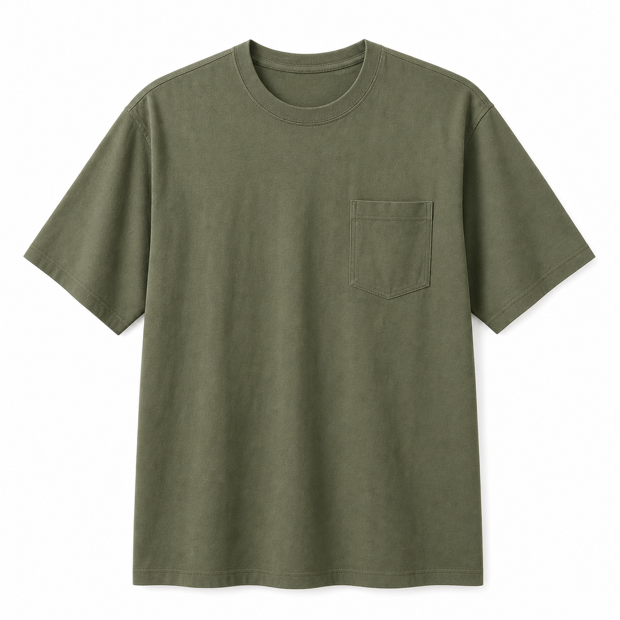 Men's Heavyweight Loose-Fit Pocket T-Shirts