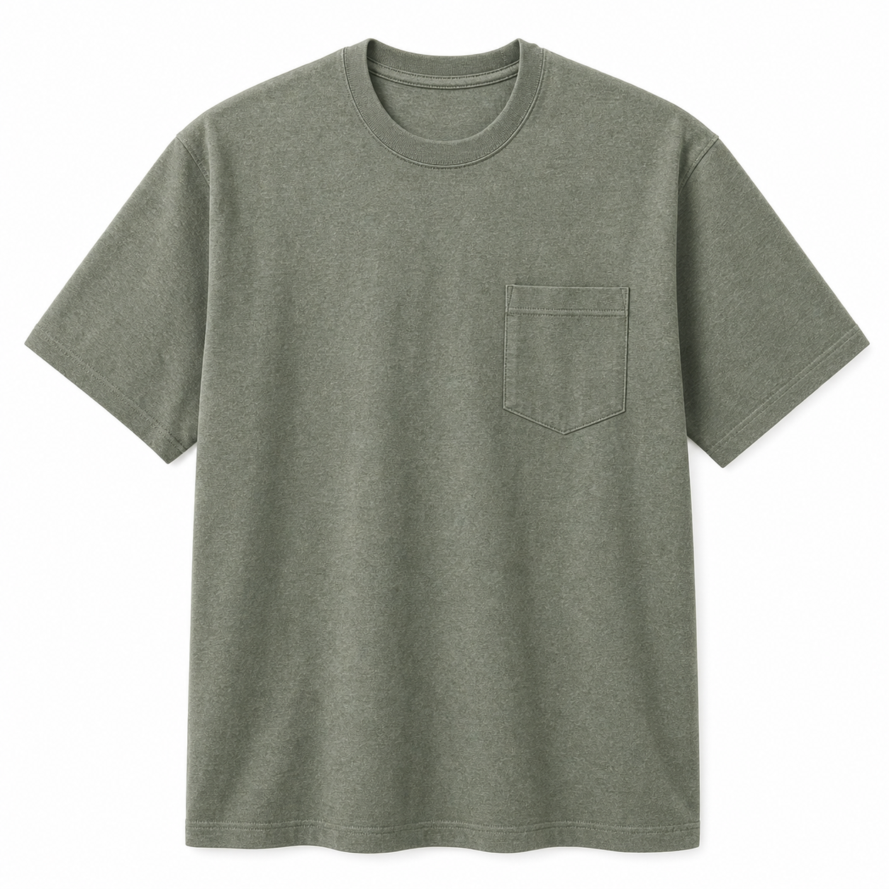 Men's Heavyweight Loose-Fit Pocket T-Shirts