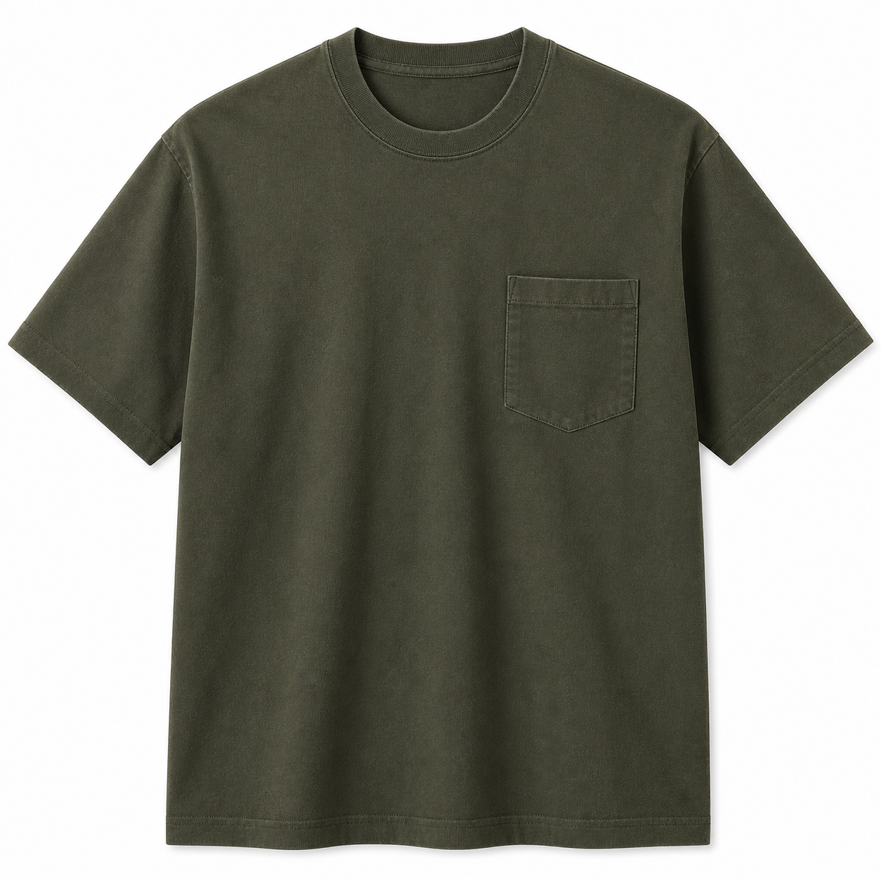 Men's Heavyweight Loose-Fit Pocket T-Shirts