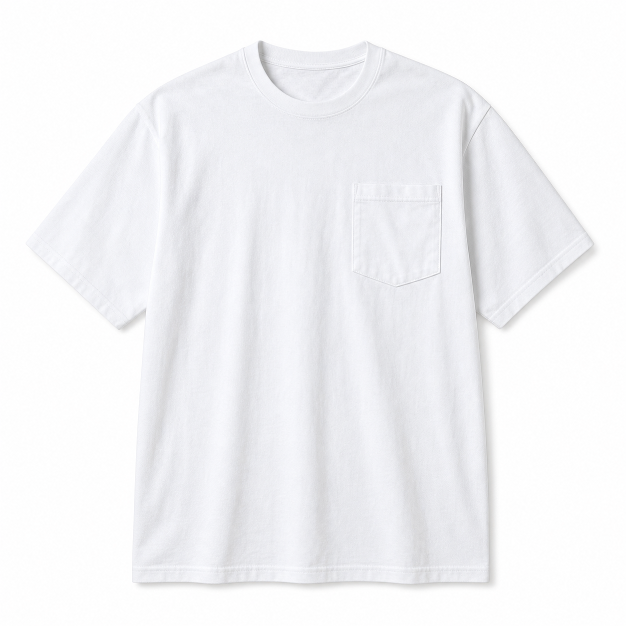 Men's Heavyweight Loose-Fit Pocket T-Shirts