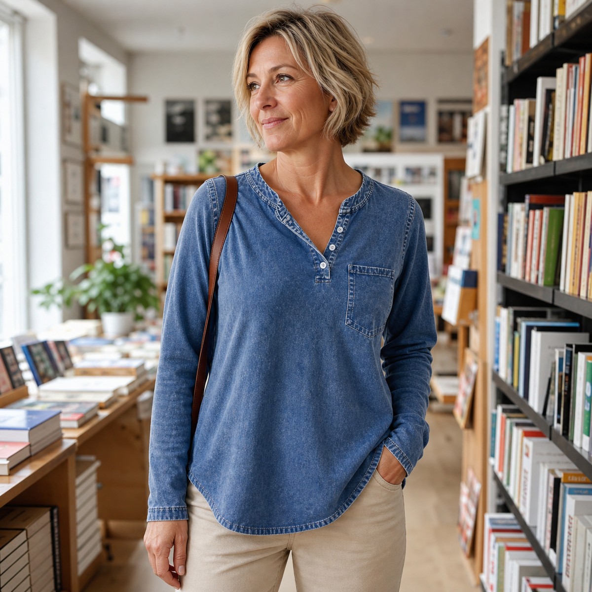 5tu0801001 Kundenfoto 3: Salbeigrün im Buchhandlung