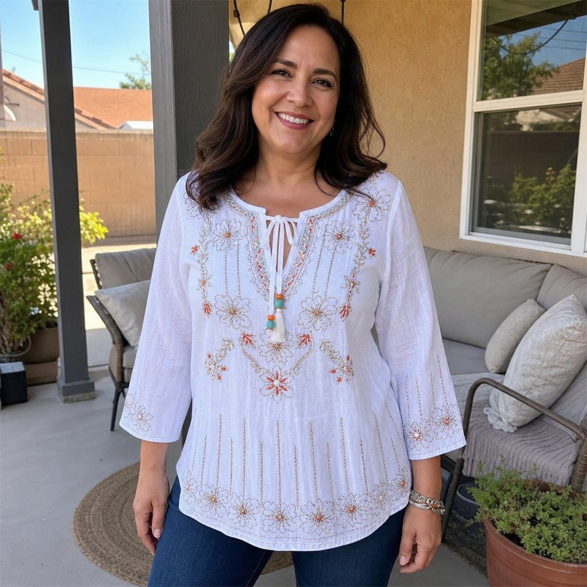 T3u0730001 White blouse outfit inspiration