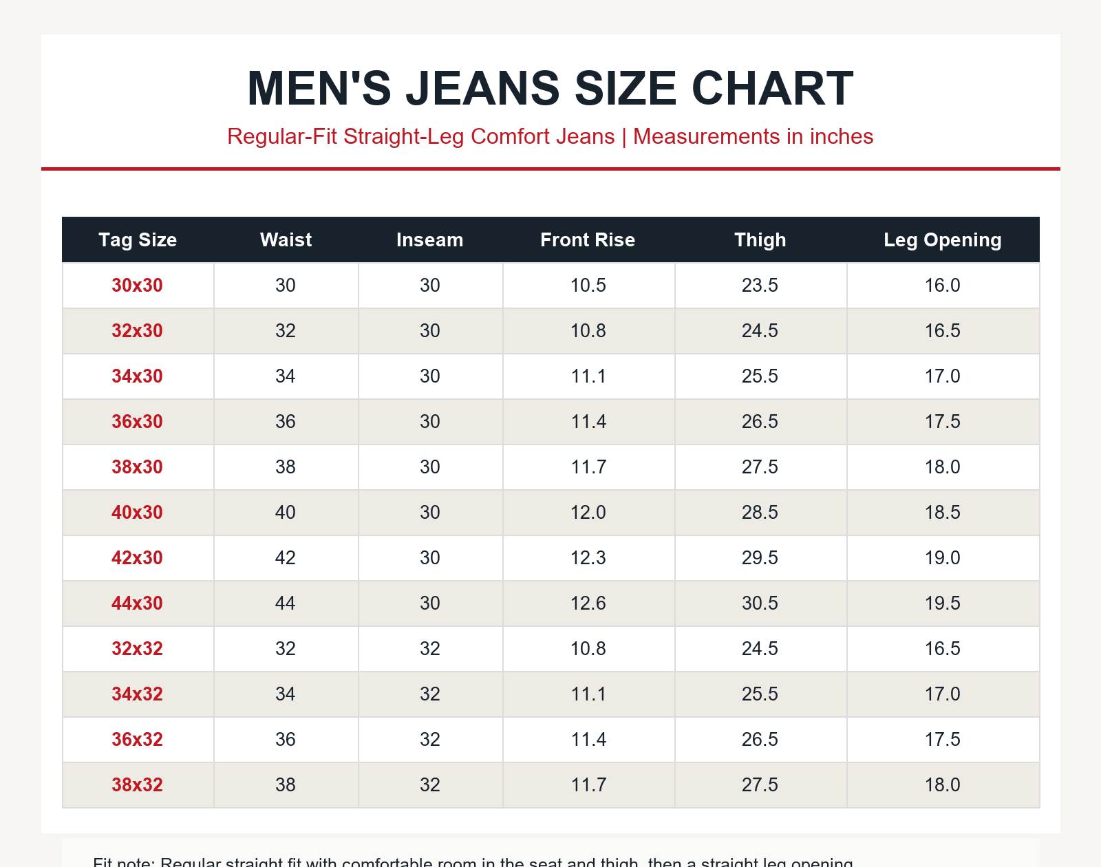 Men's Regular-Fit Straight-Leg Comfort Jeans