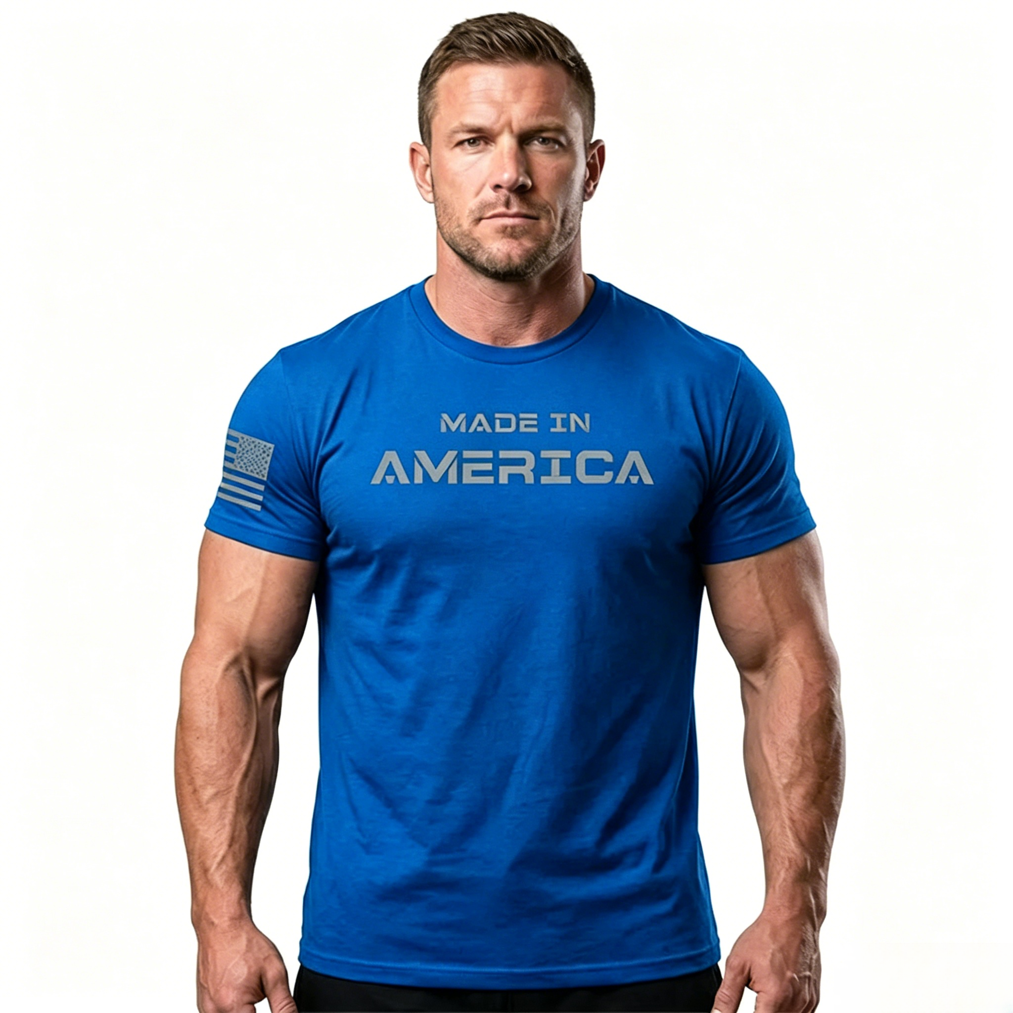 🔥50% OFF🔥Heren-T-shirt met ronde hals en atletische pasvorm
