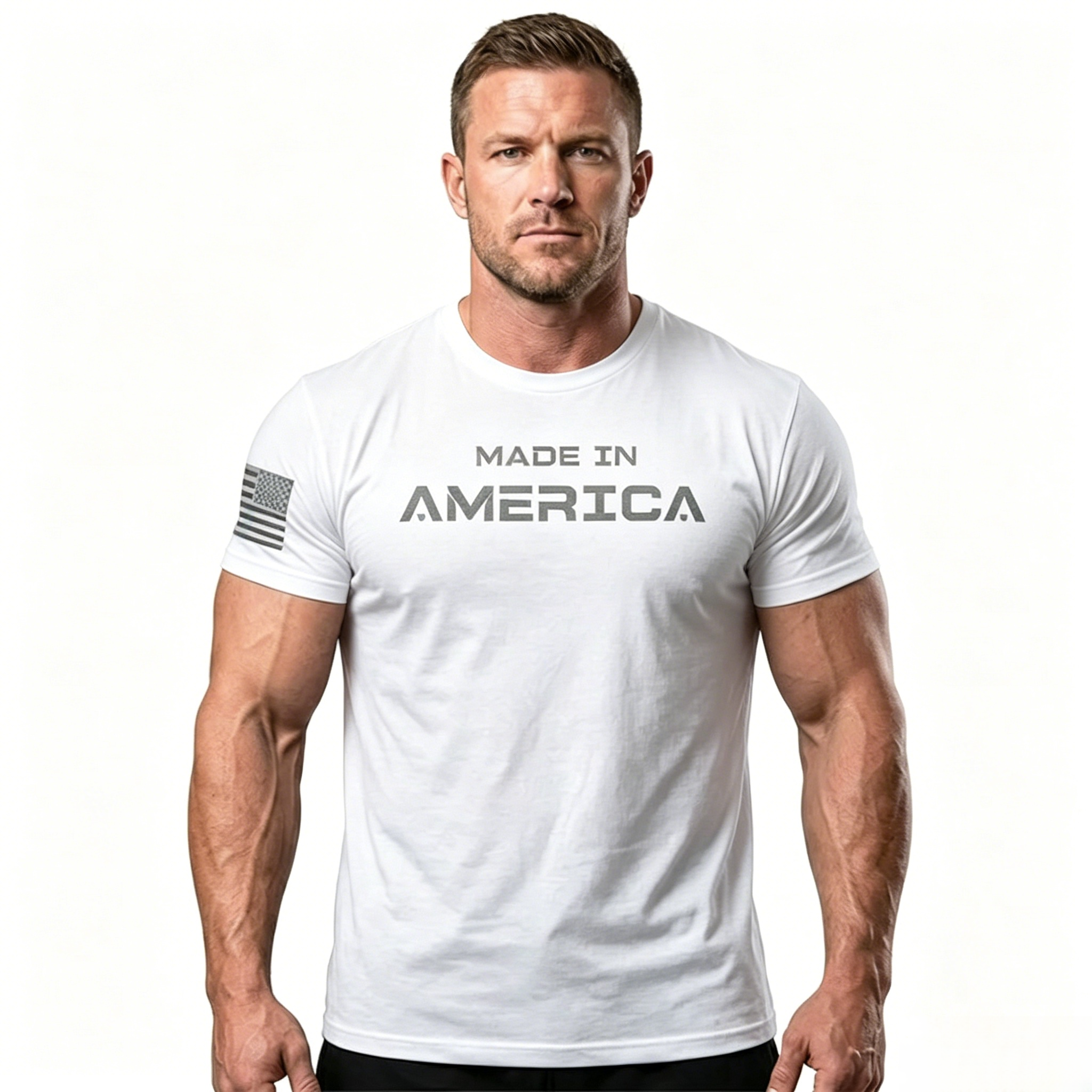 🔥50% OFF🔥Heren-T-shirt met ronde hals en atletische pasvorm
