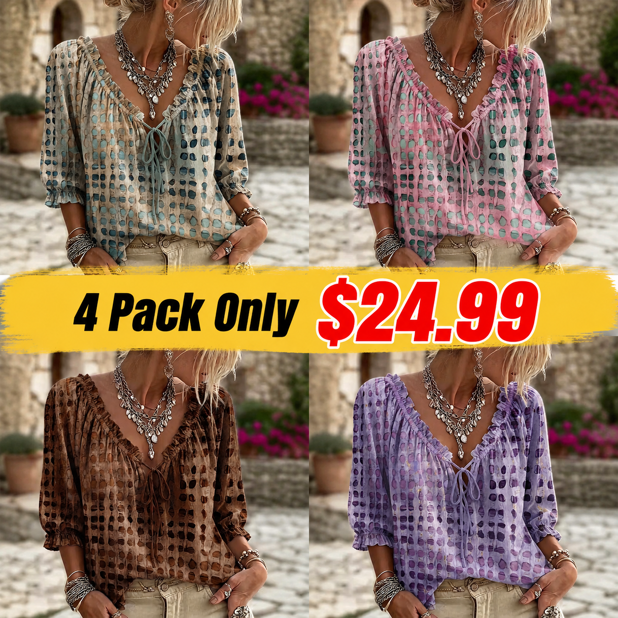 Boho Polka Dots, Effortless Summer Vibe