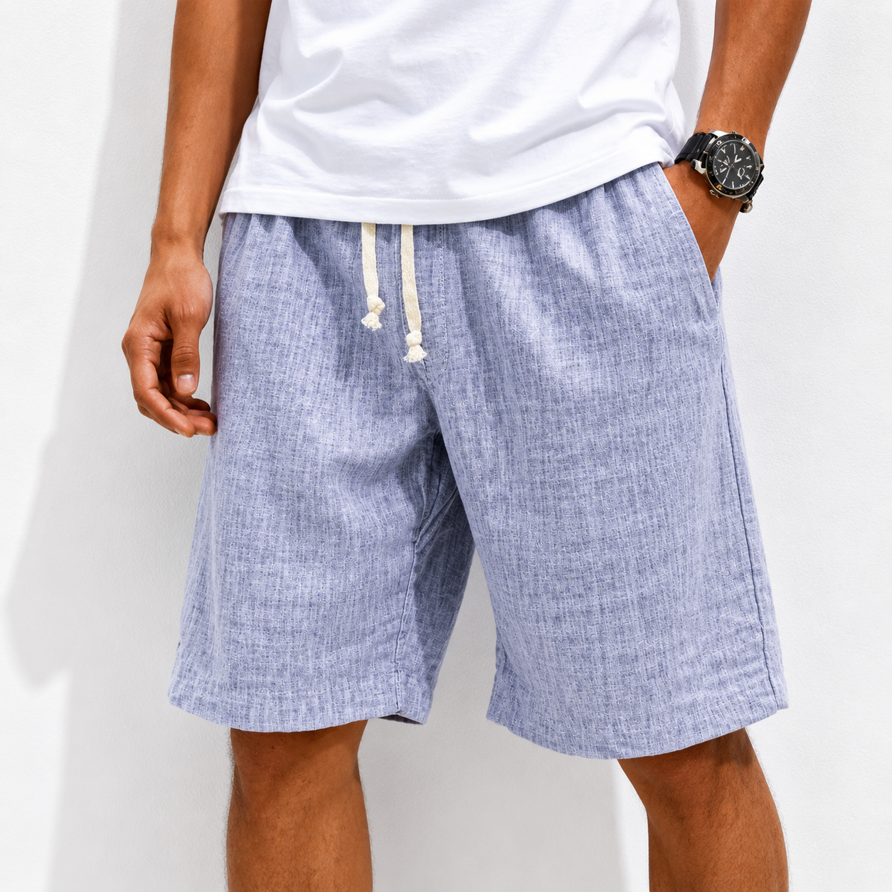 Men Can’t Get Enough of These Cozy Linen Shorts