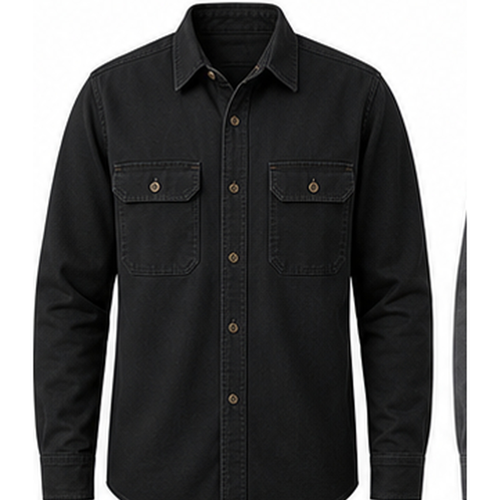 Men's Rugged Long Sleeve Twill Work Shirts