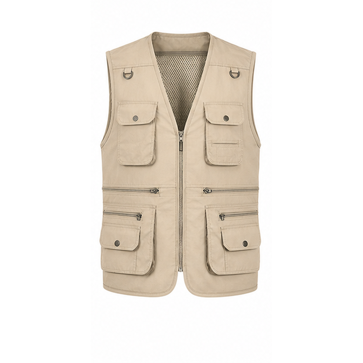 Men's Lightweight Multi-Pocket Outdoor Utility Vests