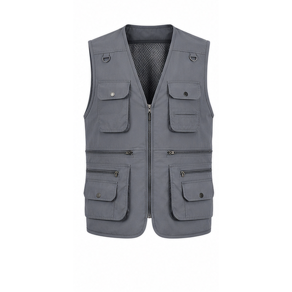 Men's Lightweight Multi-Pocket Outdoor Utility Vests