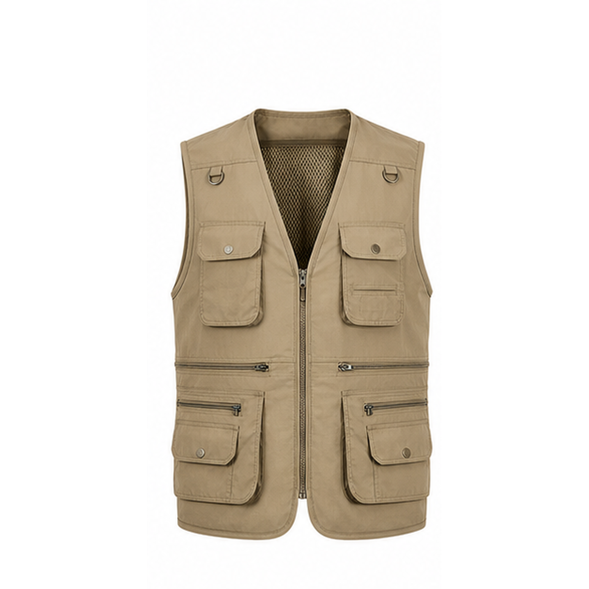 Men's Lightweight Multi-Pocket Outdoor Utility Vests