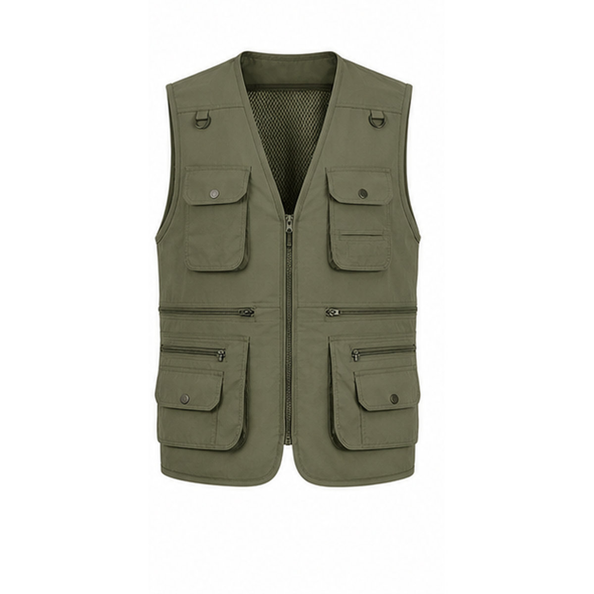 Men's Lightweight Multi-Pocket Outdoor Utility Vests