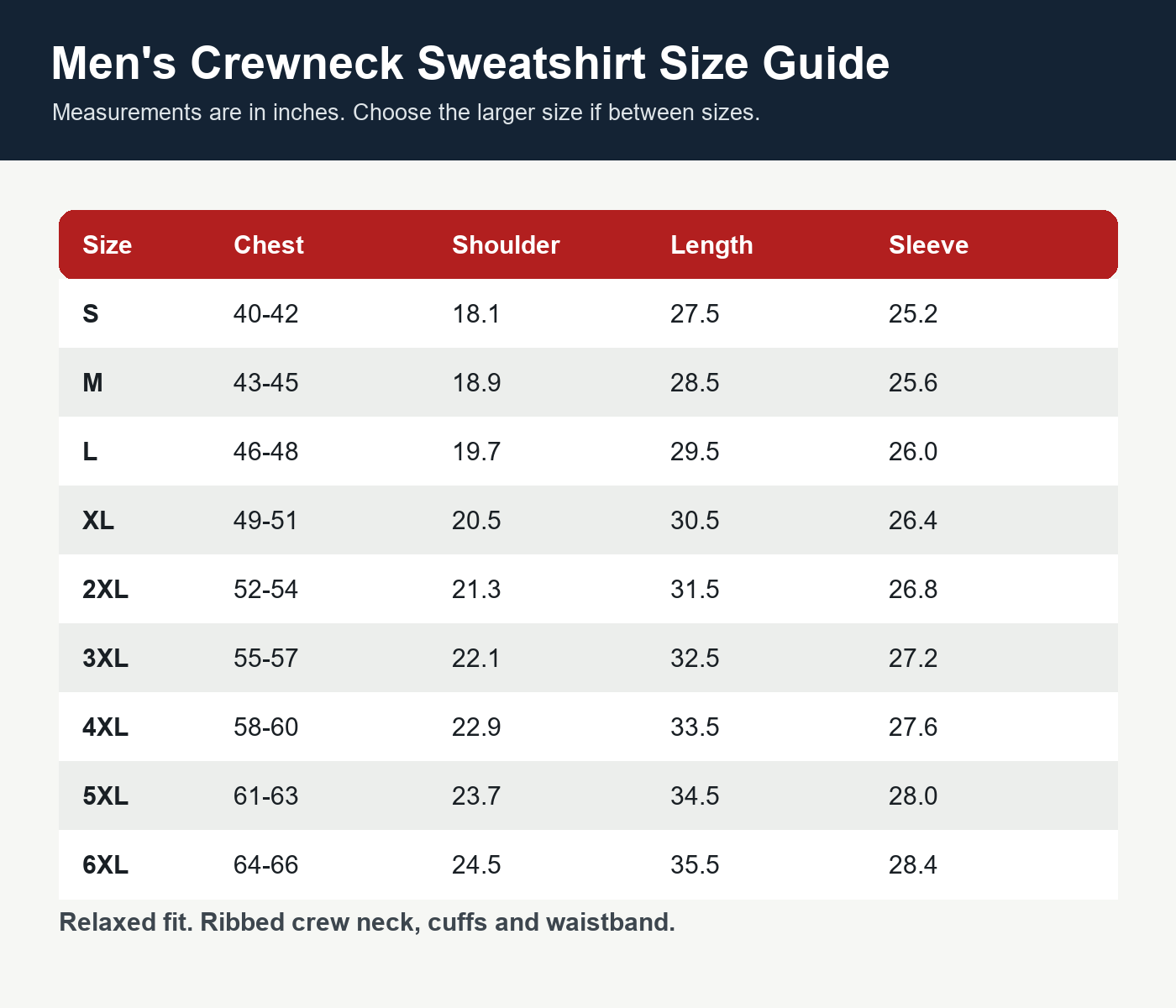 Men's Basic Fleece Crewneck Sweatshirts