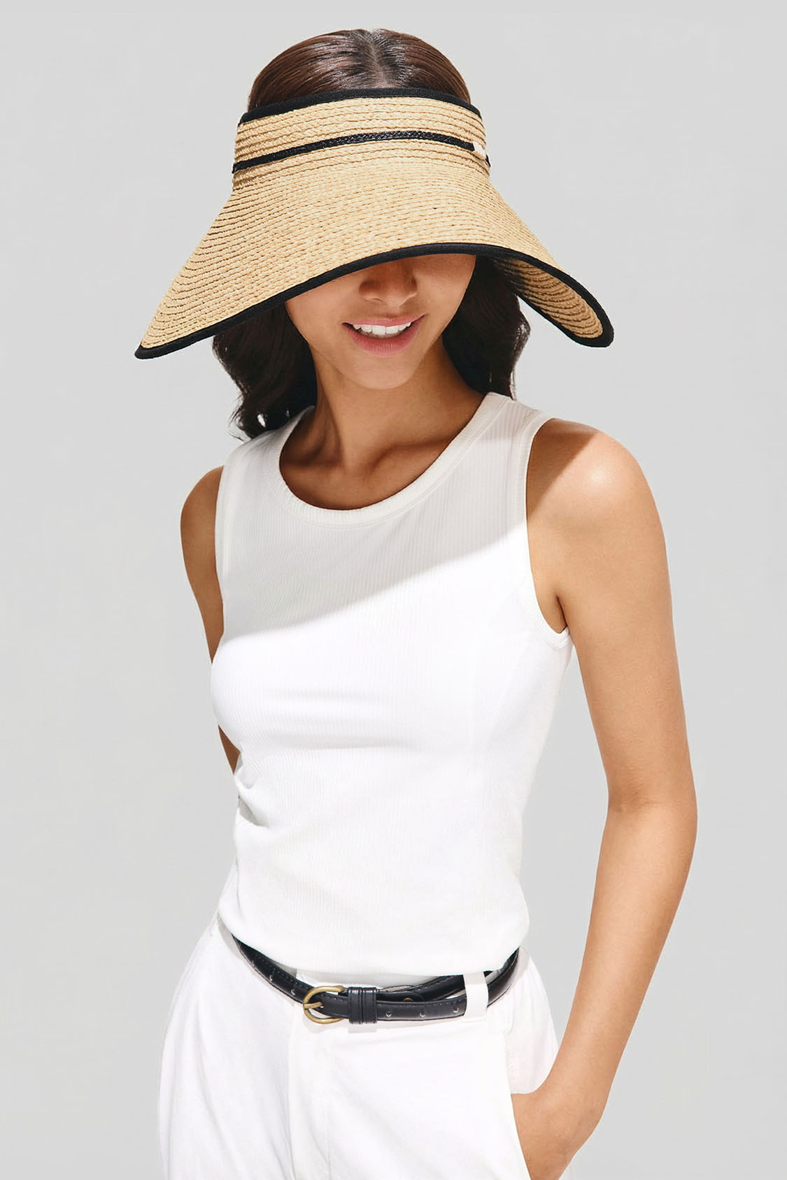 Women's Wide-Brimmed Sun Hat, UPF 50+, UL558