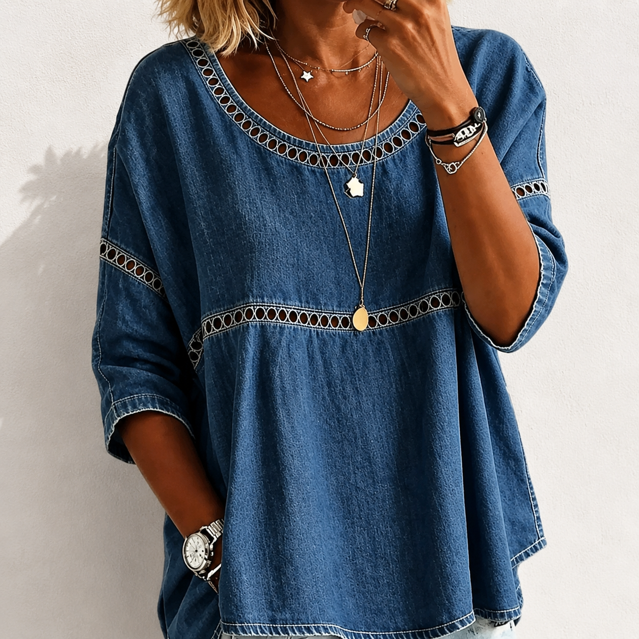 New Arrivals🔥 Women's Vintage Abstrct Casual Loose Blouse Shirt