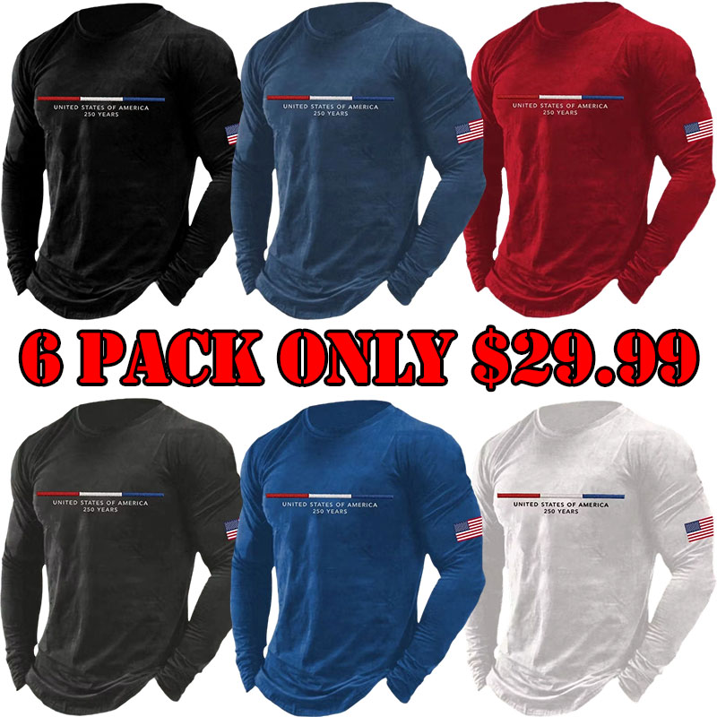 🇺🇸 Celebrate America’s 250th Anniversary in Style  - Patriotic USA Performance Shirt