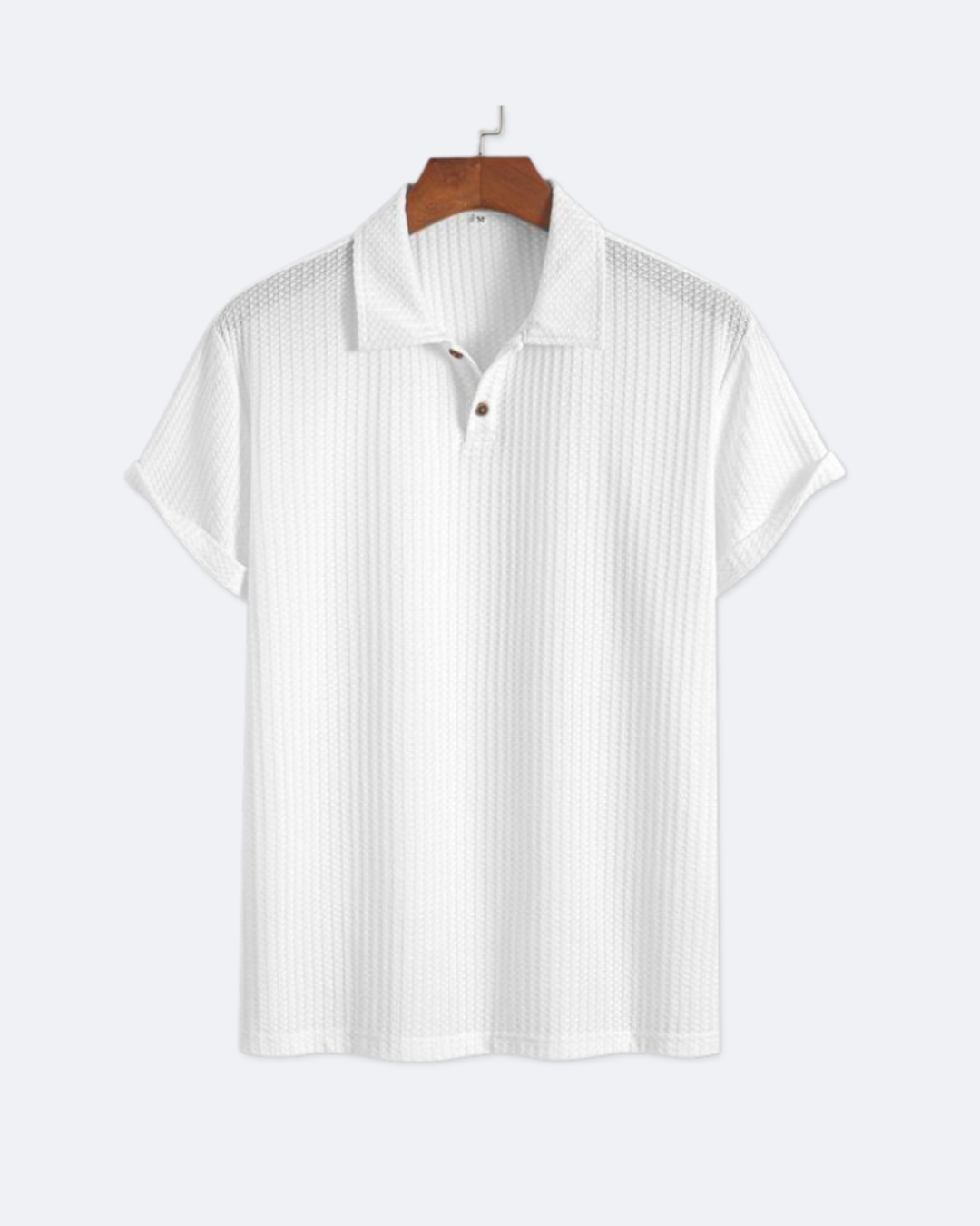 Jacquard Knit Polo
