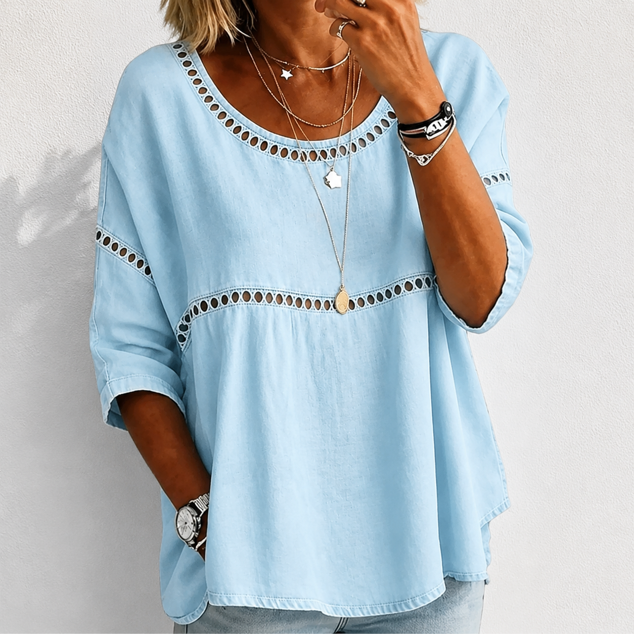 New Arrivals🔥 Women's Vintage Abstrct Casual Loose Blouse Shirt