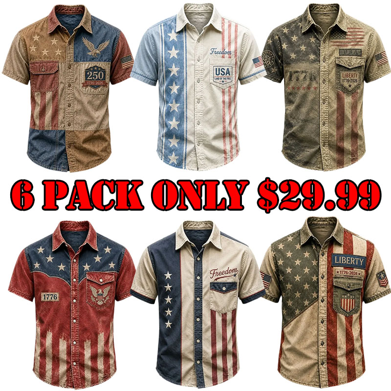 🇺🇸 Celebrate America’s 250th Anniversary in Style  - Patriotic USA Performance Shirt