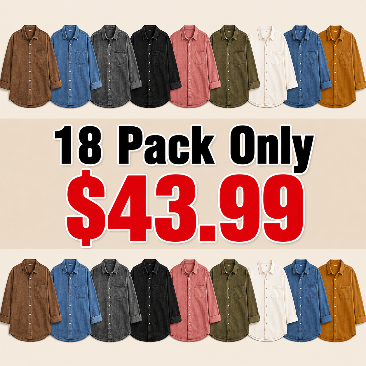 Astylish Women Denim Shirts Button Down Blouse V Neck Casual Tops